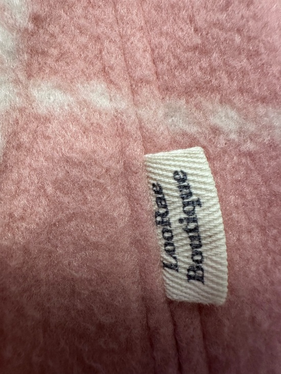 Car Seat Poncho Pink Plaid Fleece Hooded Blanket Boutique - Picture 3 of 4